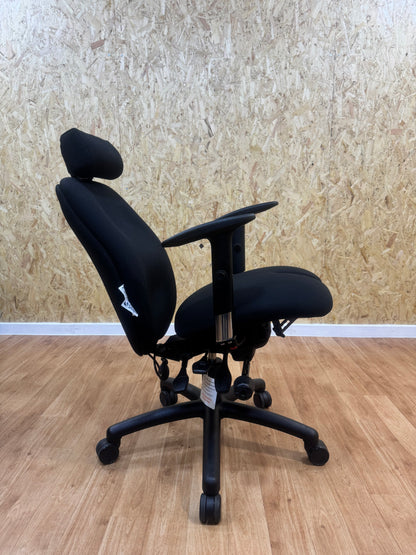 Customised Adapt by Ergochair, Posture Seating Shape with Flex-front adjustable seat depth Ultra Loaded Chair