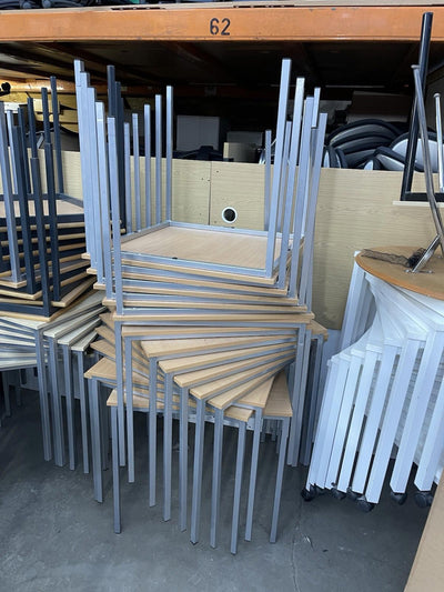 Solid Stackable Office Tables - CAN DELIVER