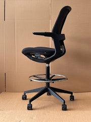T25 ERGONOMIC CHAIR / Extended Height, Footrest -