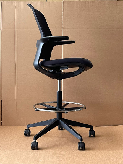 T25 ERGONOMIC CHAIR / Extended Height, Footrest -