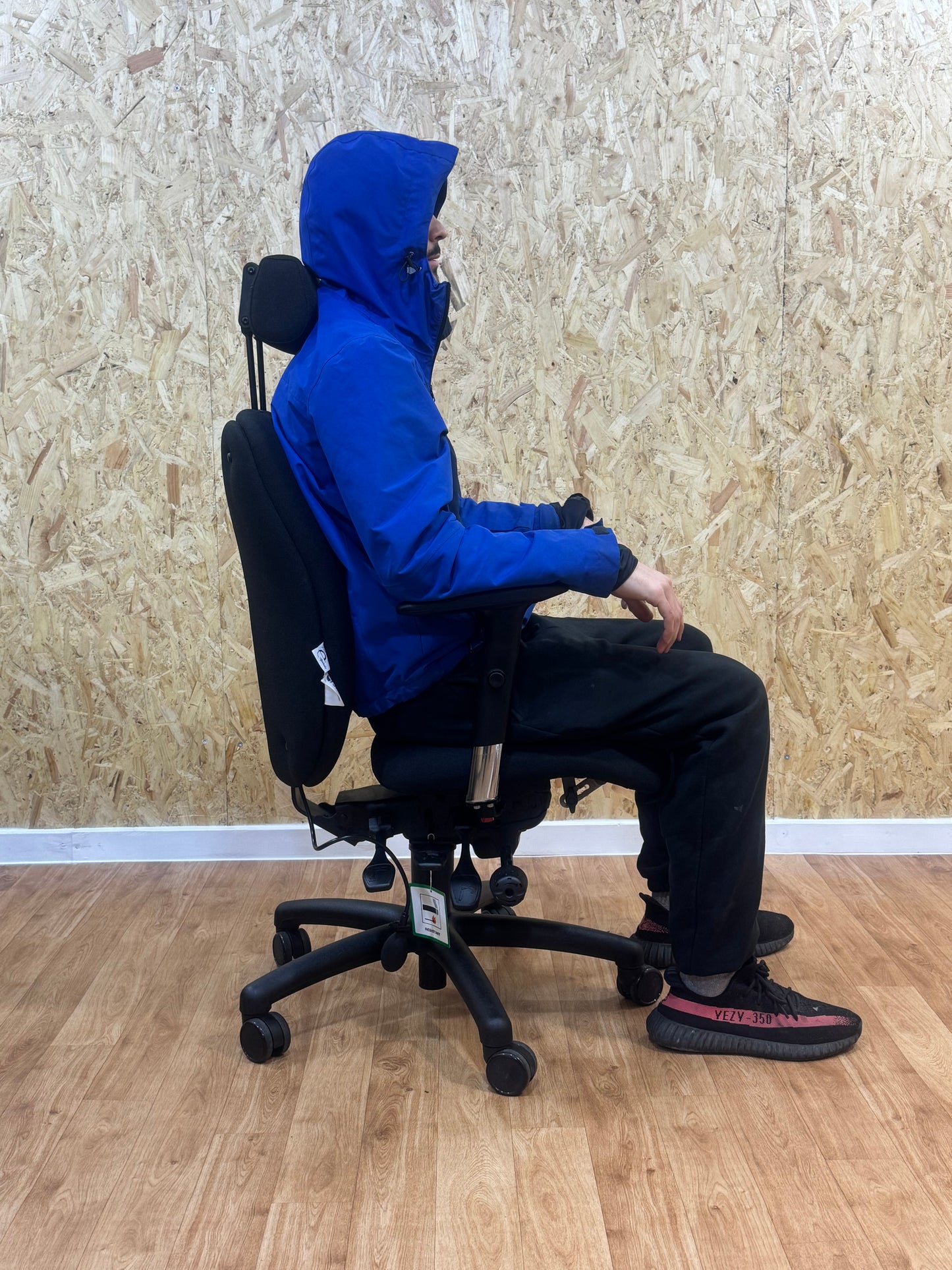 Customised Adapt by Ergochair, Posture Seating Shape with Flex-front adjustable seat depth Ultra Loaded Chair