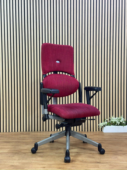 Steelcase Please V1 Task Chair / Red / Fully Adjustable / UK Delivery 🚚