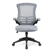 Luna – Designer Medium Back Mesh Chair with Folding Arms