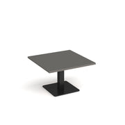 Brescia square coffee table with flat square base