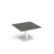 Brescia square coffee table with flat square base