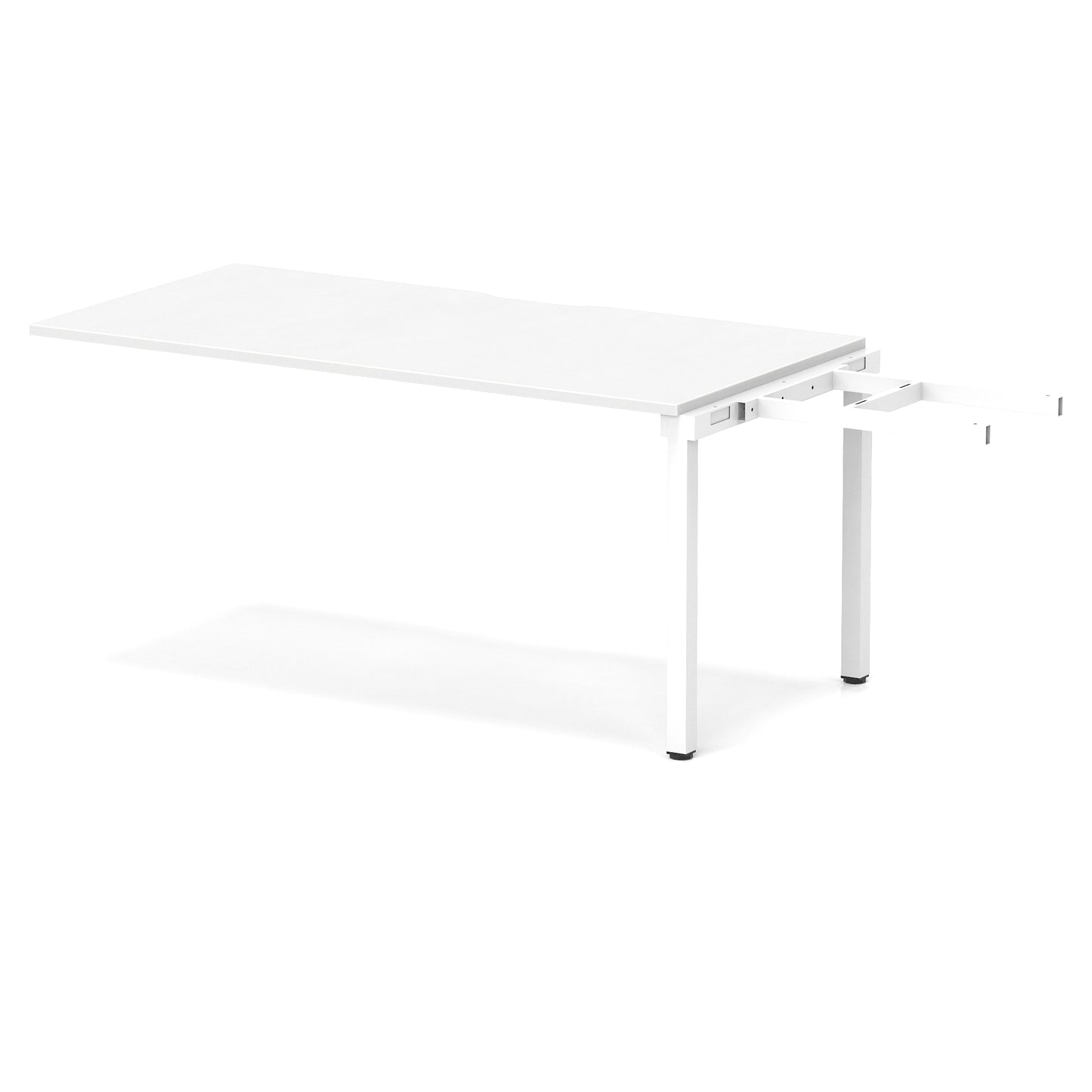 Evolve Plus Single Row Bench Desk Extension Kit