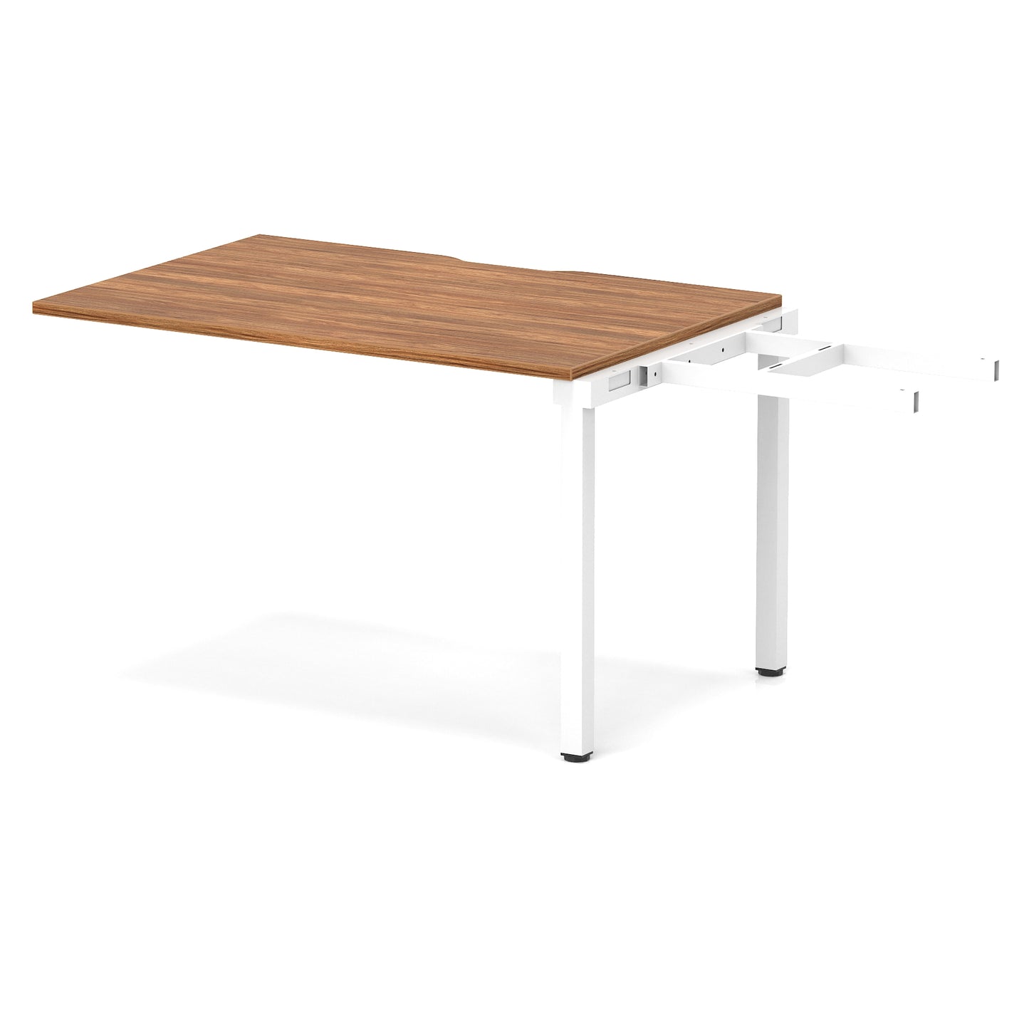 Evolve Plus Single Row Bench Desk Extension Kit