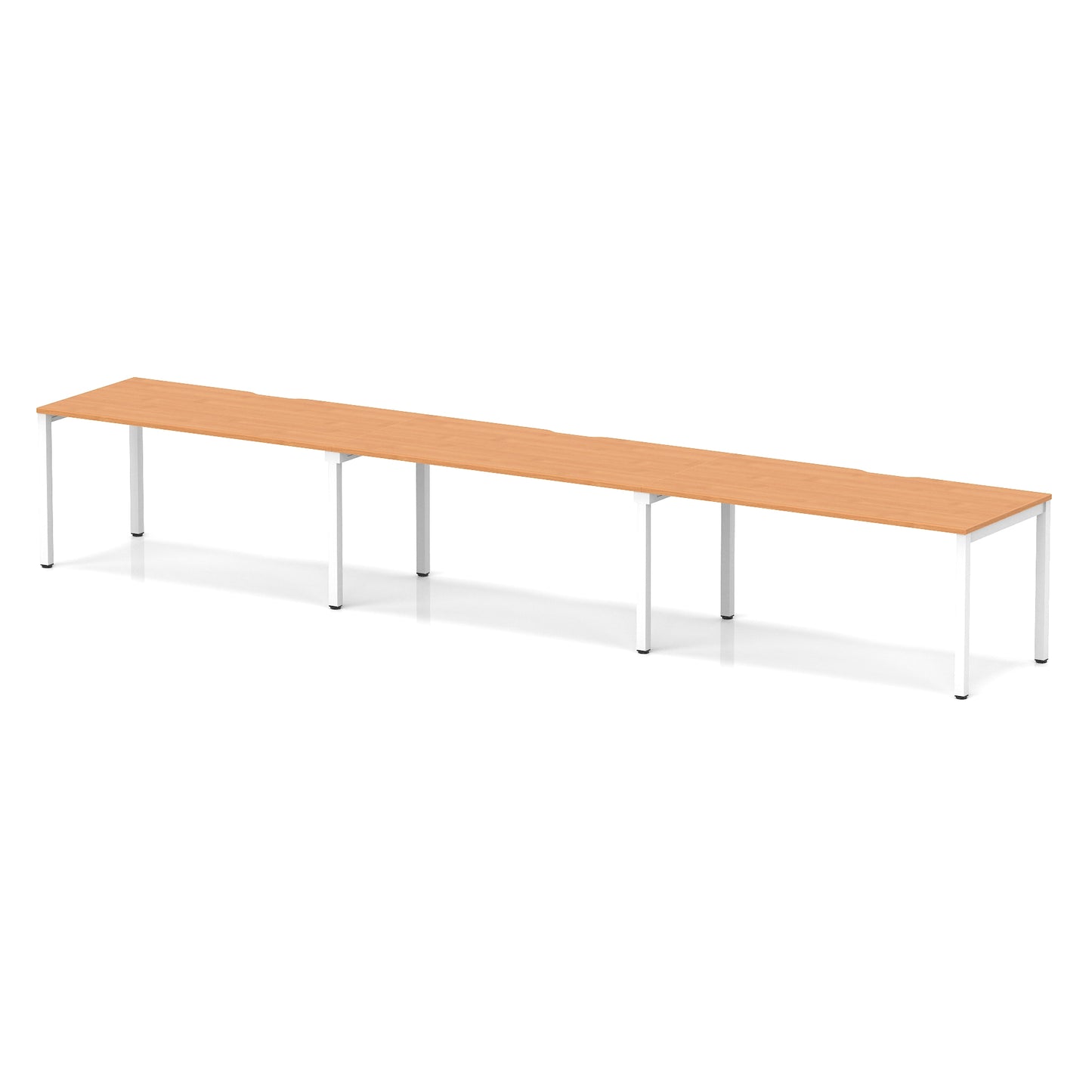 Evolve Plus Single Row Bench Desk - 3 Person