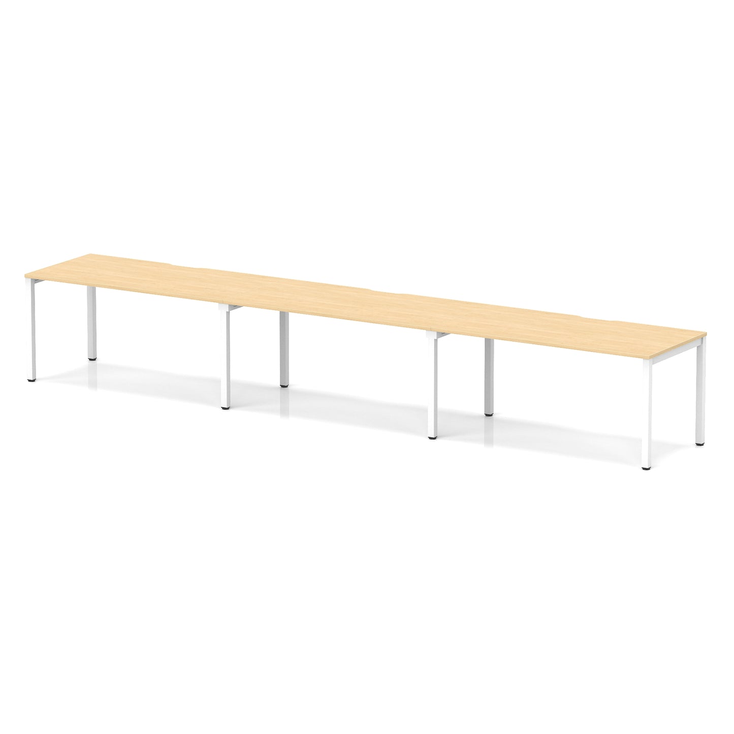 Evolve Plus Single Row Bench Desk - 3 Person