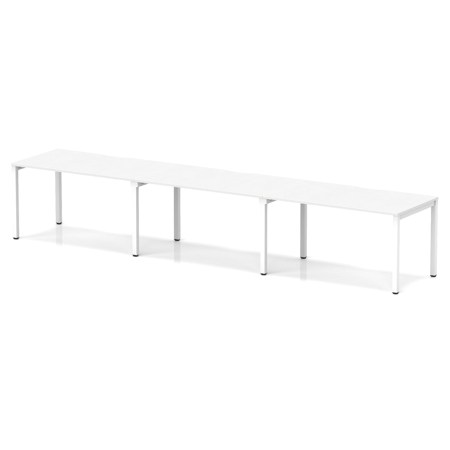 Evolve Plus Single Row Bench Desk - 3 Person
