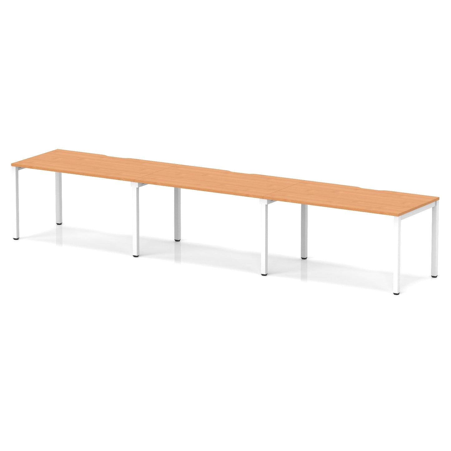 Evolve Plus Single Row Bench Desk - 3 Person