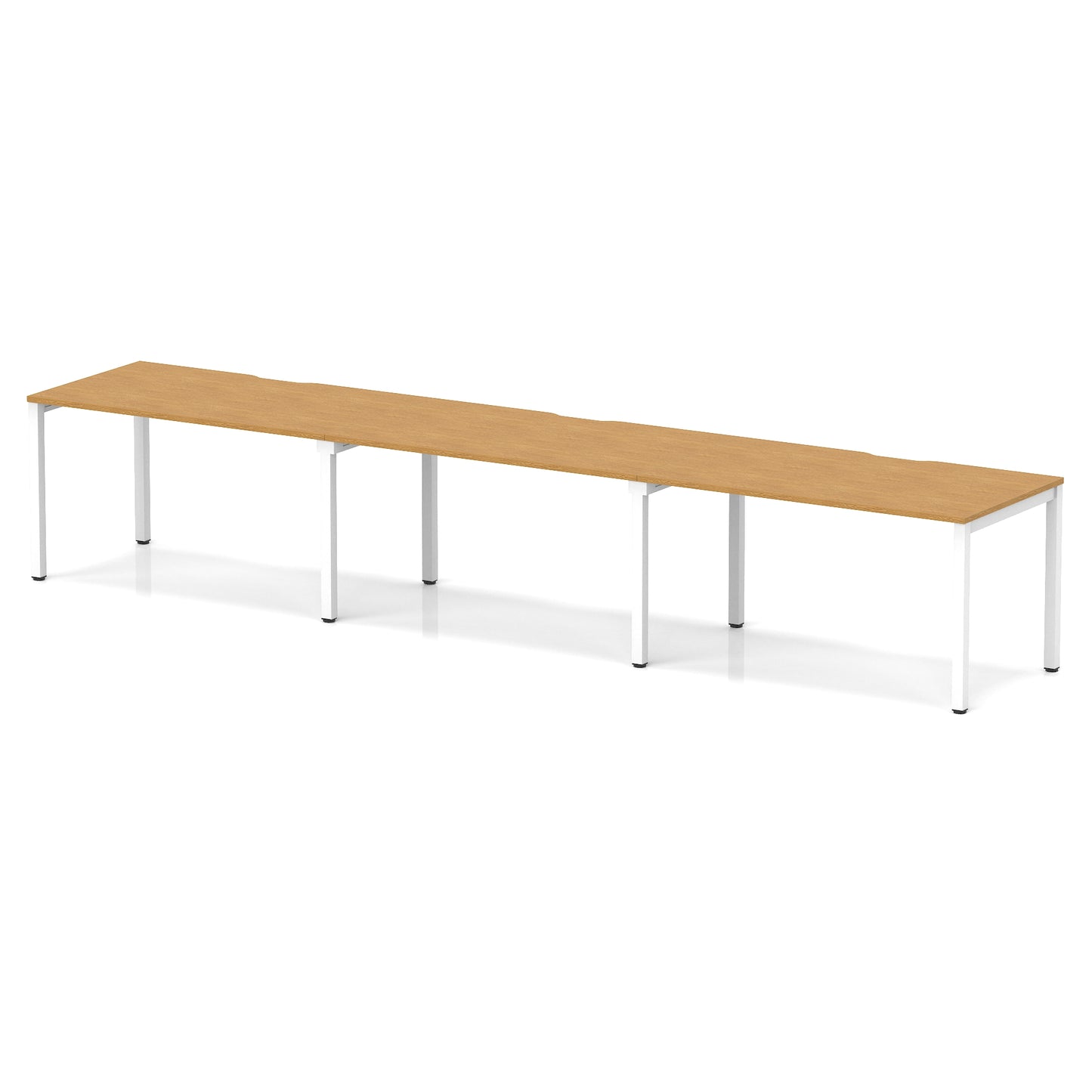 Evolve Plus Single Row Bench Desk - 3 Person
