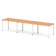 Evolve Plus Single Row Bench Desk - 3 Person