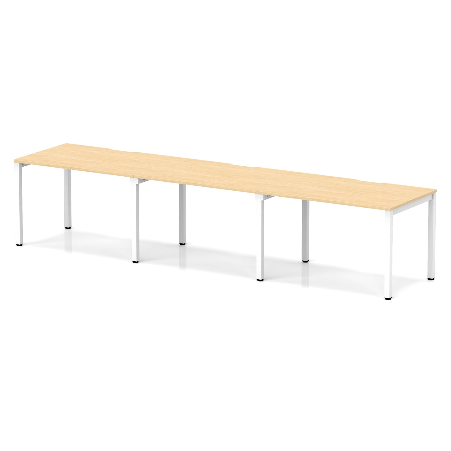 Evolve Plus Single Row Bench Desk - 3 Person