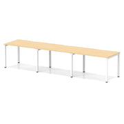 Evolve Plus Single Row Bench Desk - 3 Person