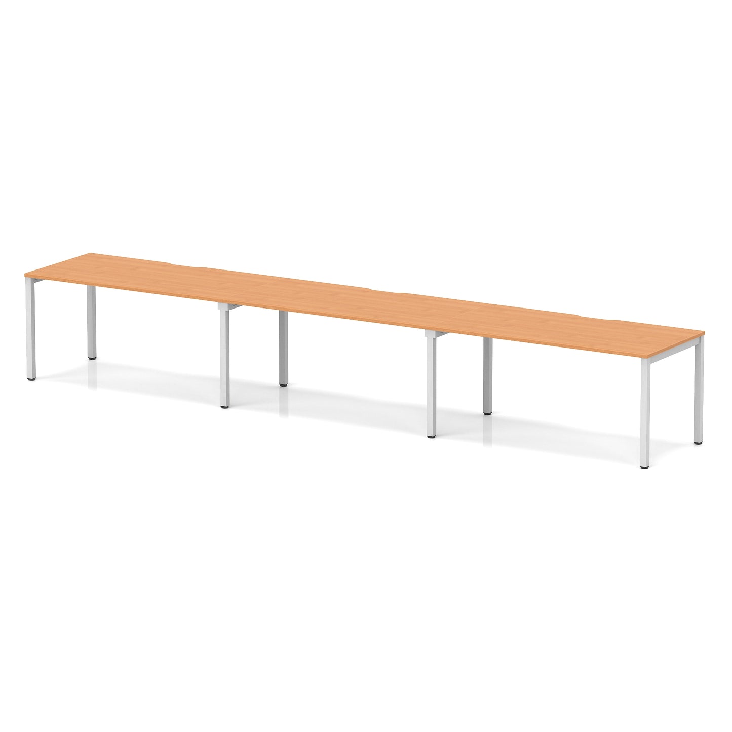 Evolve Plus Single Row Bench Desk - 3 Person
