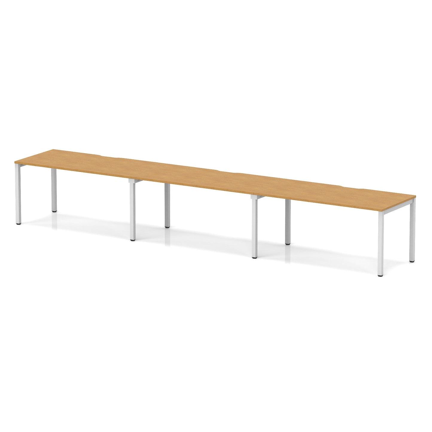 Evolve Plus Single Row Bench Desk - 3 Person
