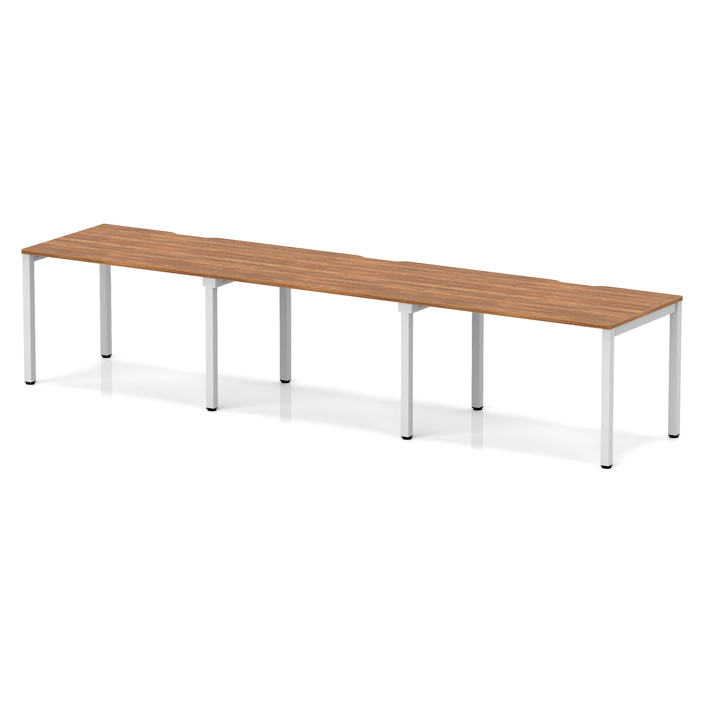 Evolve Plus Single Row Bench Desk - 3 Person