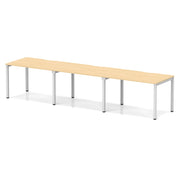 Evolve Plus Single Row Bench Desk - 3 Person