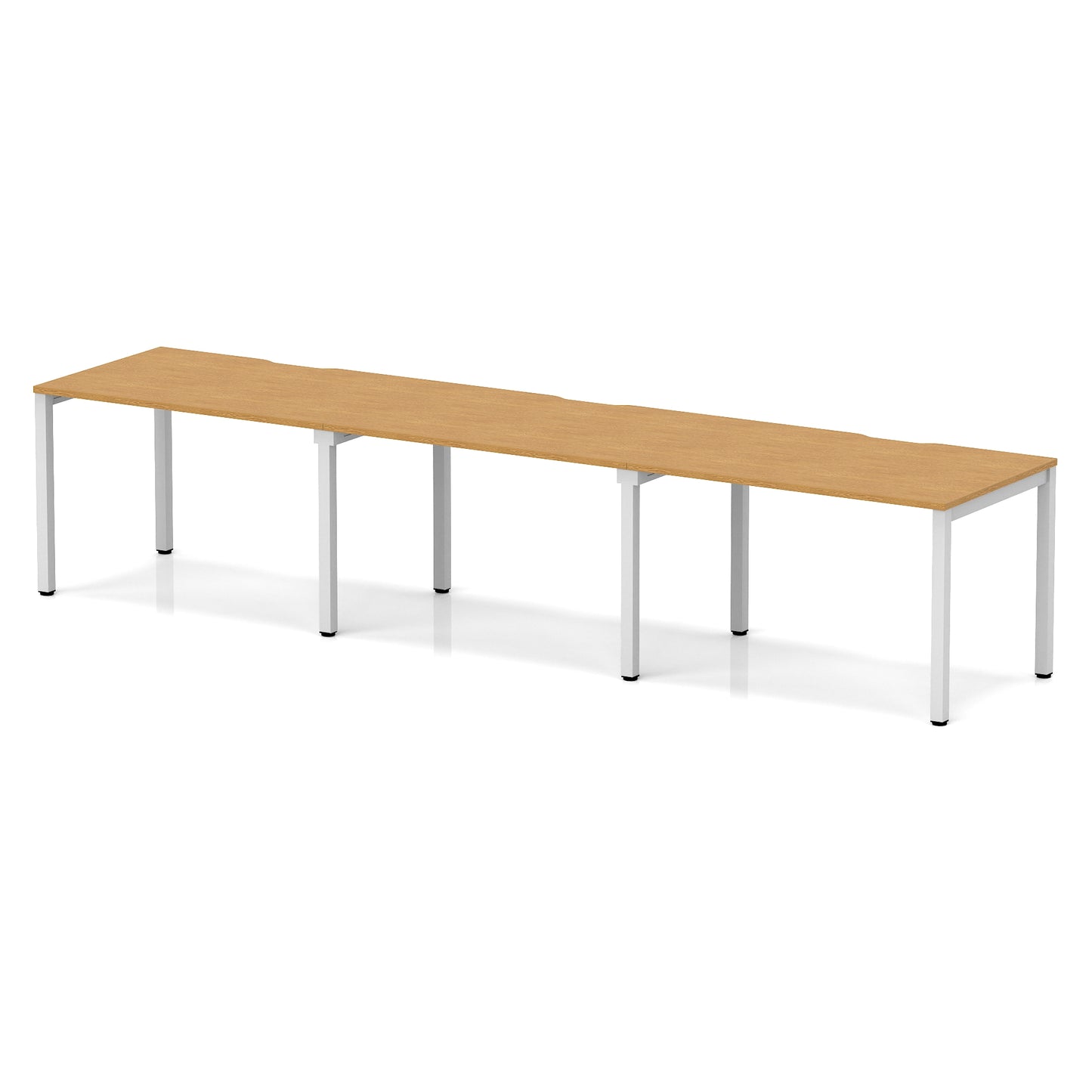 Evolve Plus Single Row Bench Desk - 3 Person