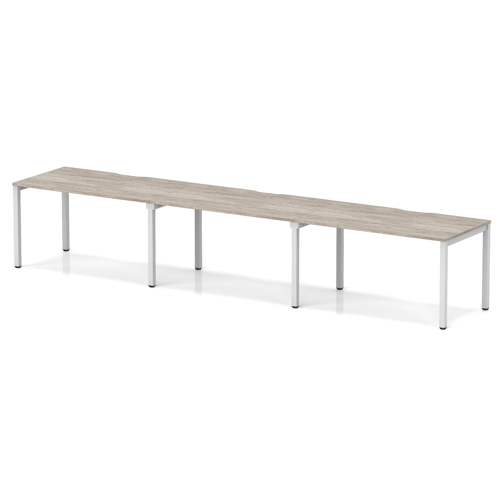 Evolve Plus Single Row Bench Desk - 3 Person