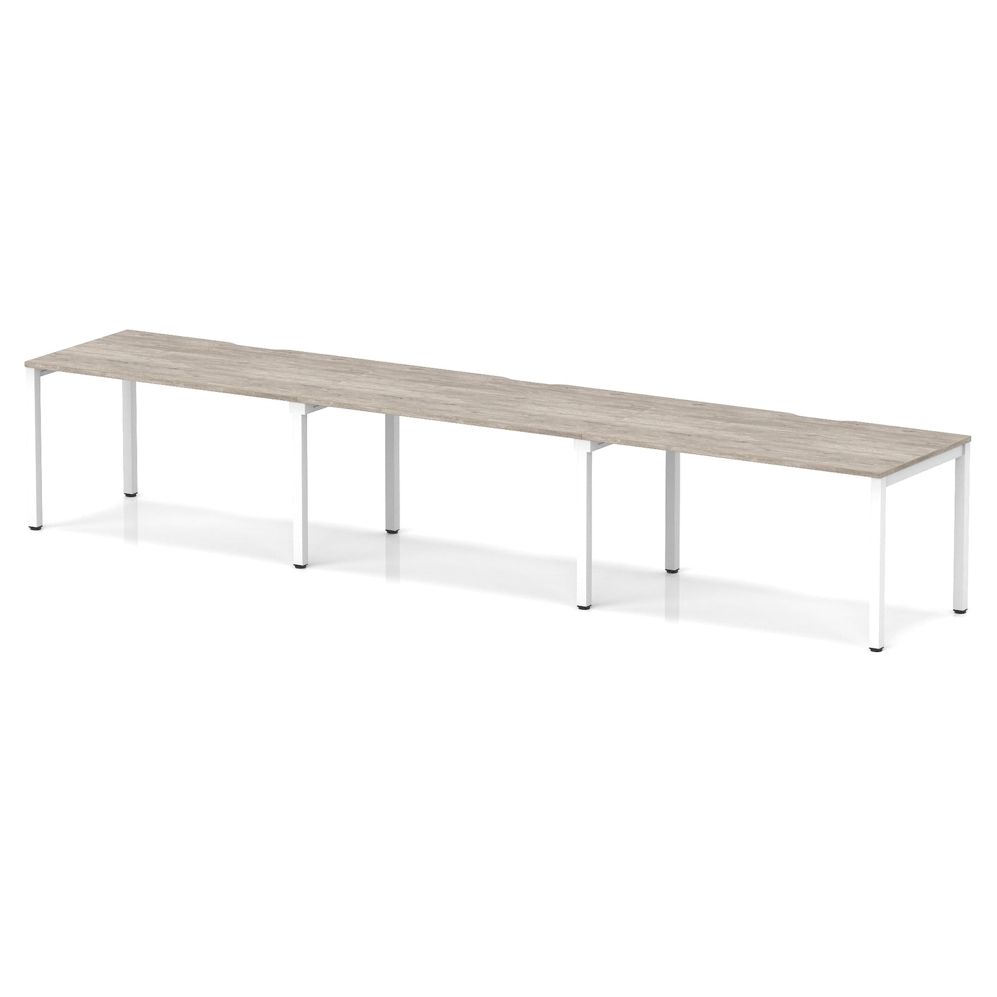 Evolve Plus Single Row Bench Desk - 3 Person