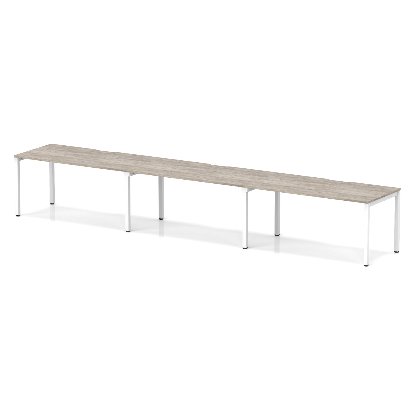 Evolve Plus Single Row Bench Desk - 3 Person