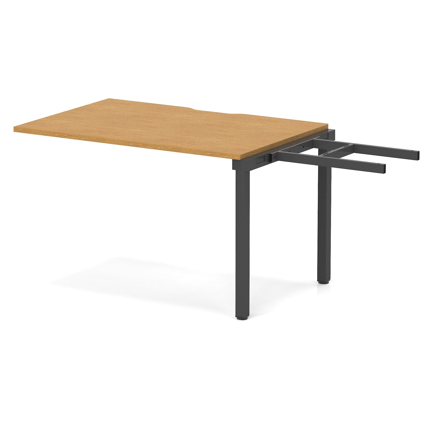Evolve Plus Single Row Bench Desk Extension Kit