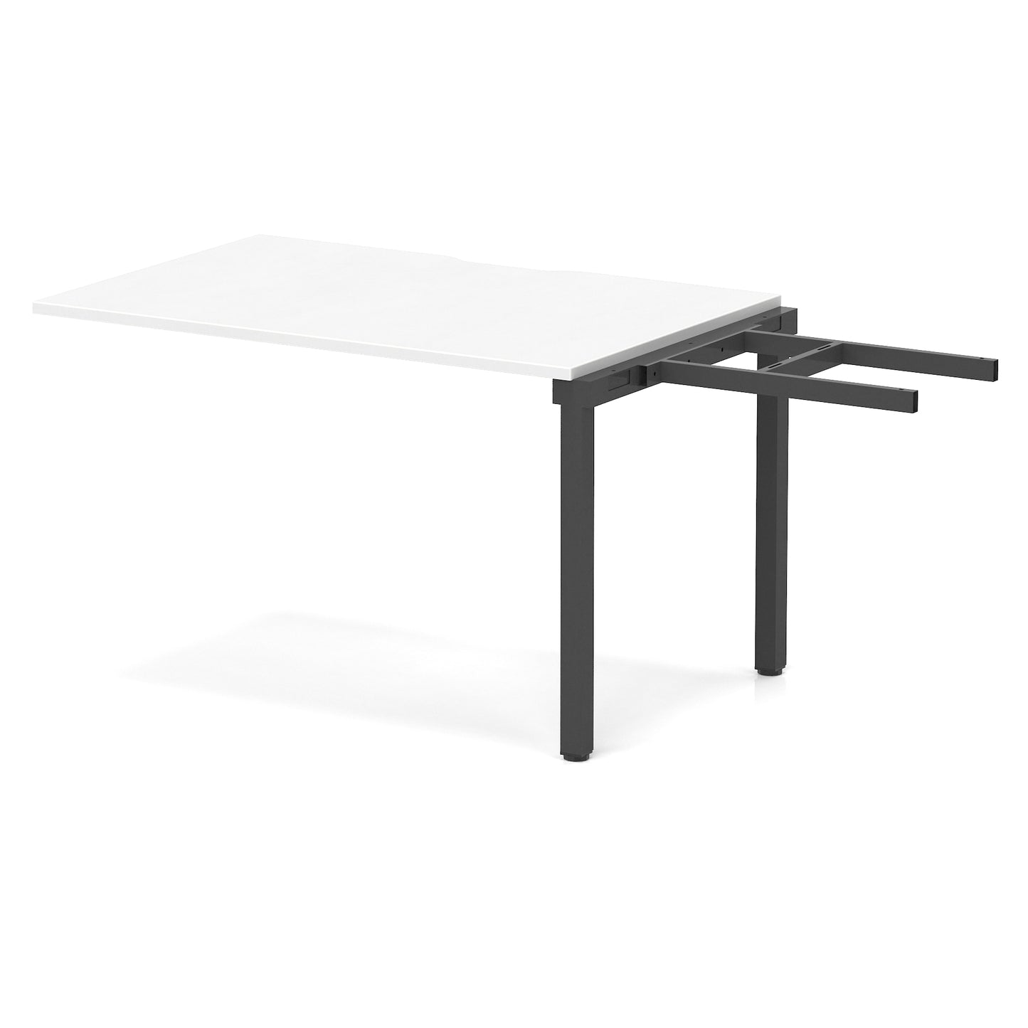 Evolve Plus Single Row Bench Desk Extension Kit
