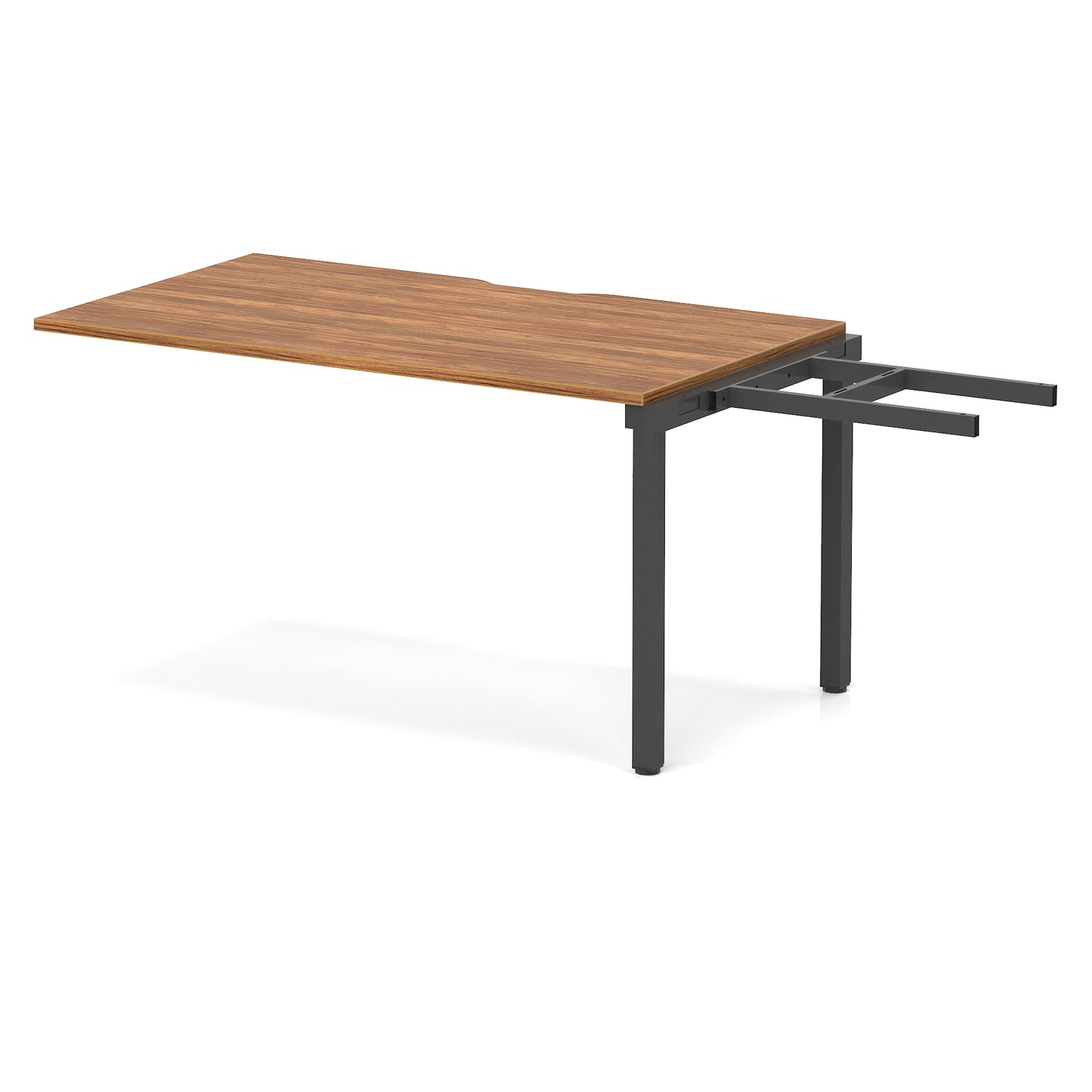 Evolve Plus Single Row Bench Desk Extension Kit