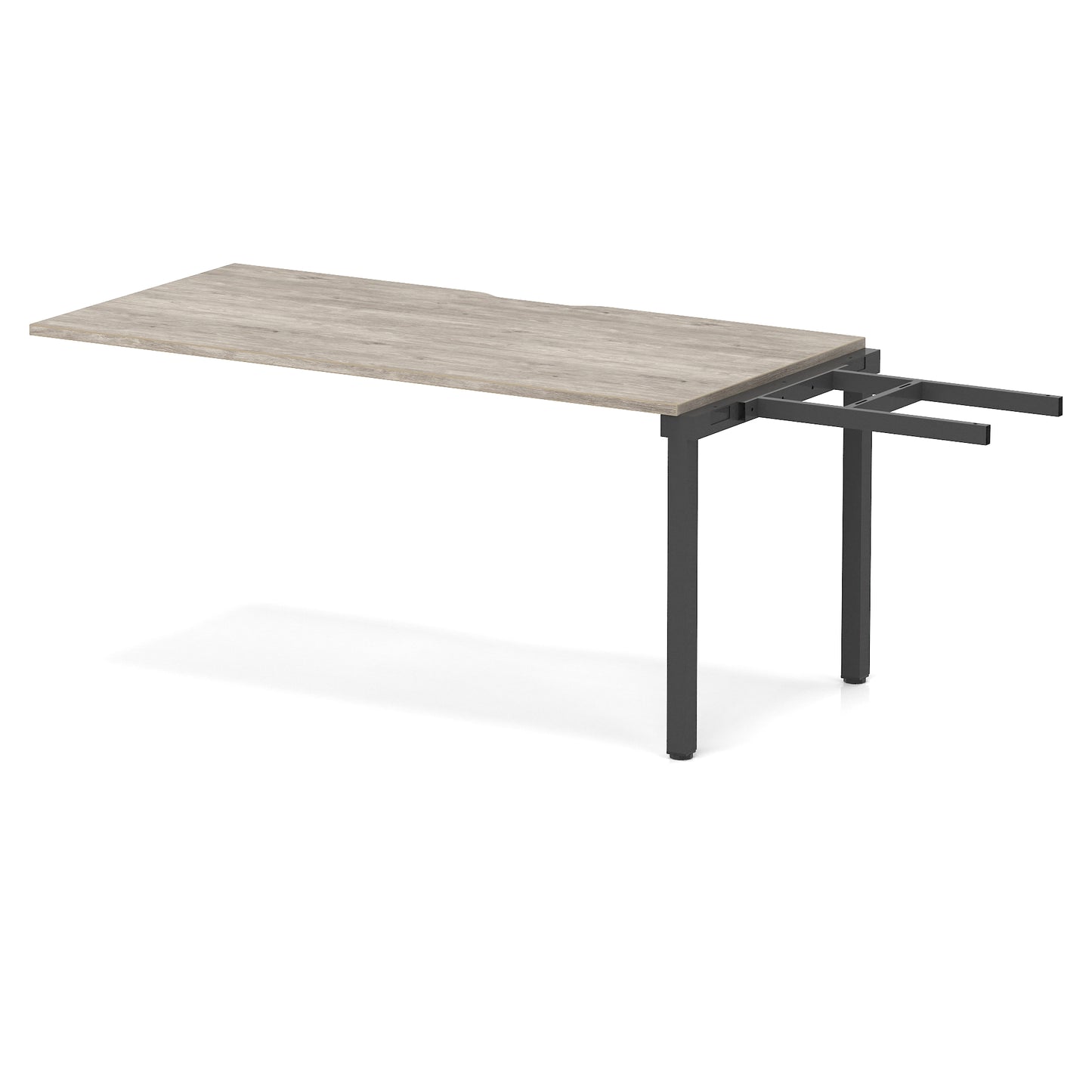 Evolve Plus Single Row Bench Desk Extension Kit
