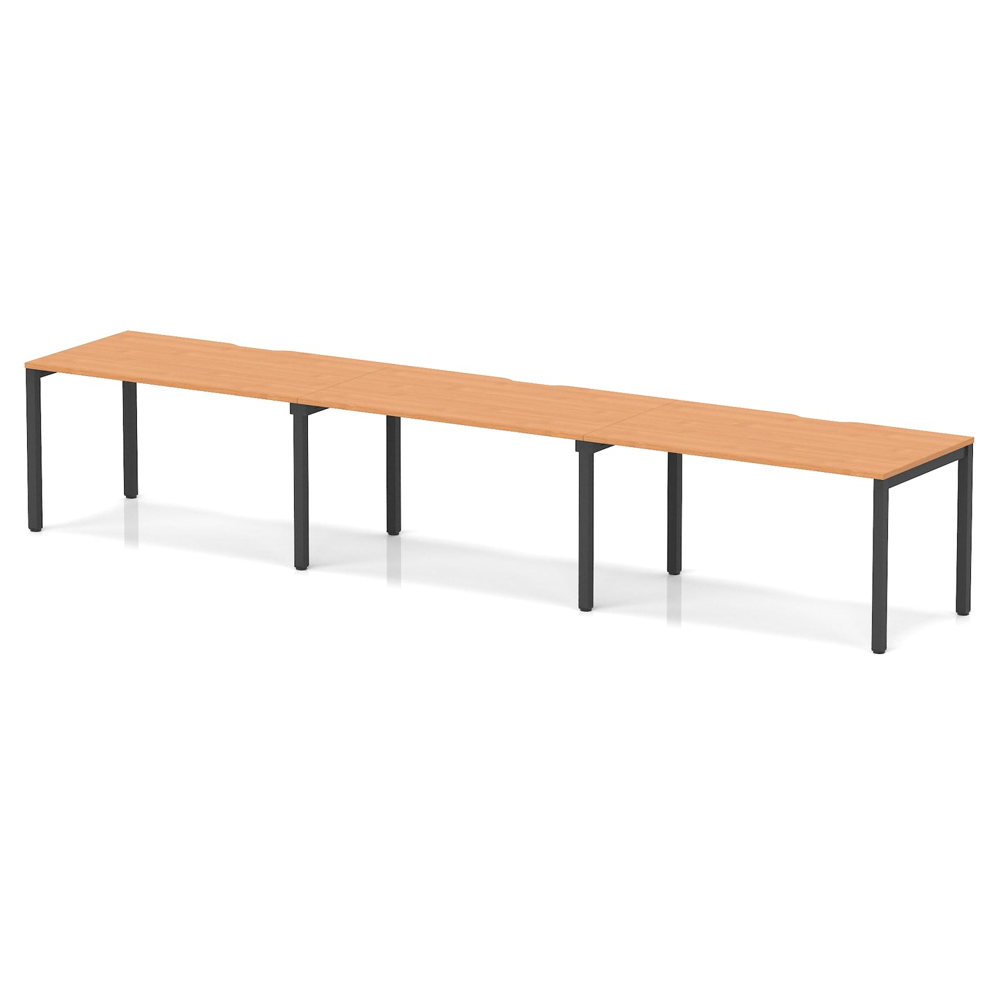 Evolve Plus Single Row Bench Desk - 3 Person