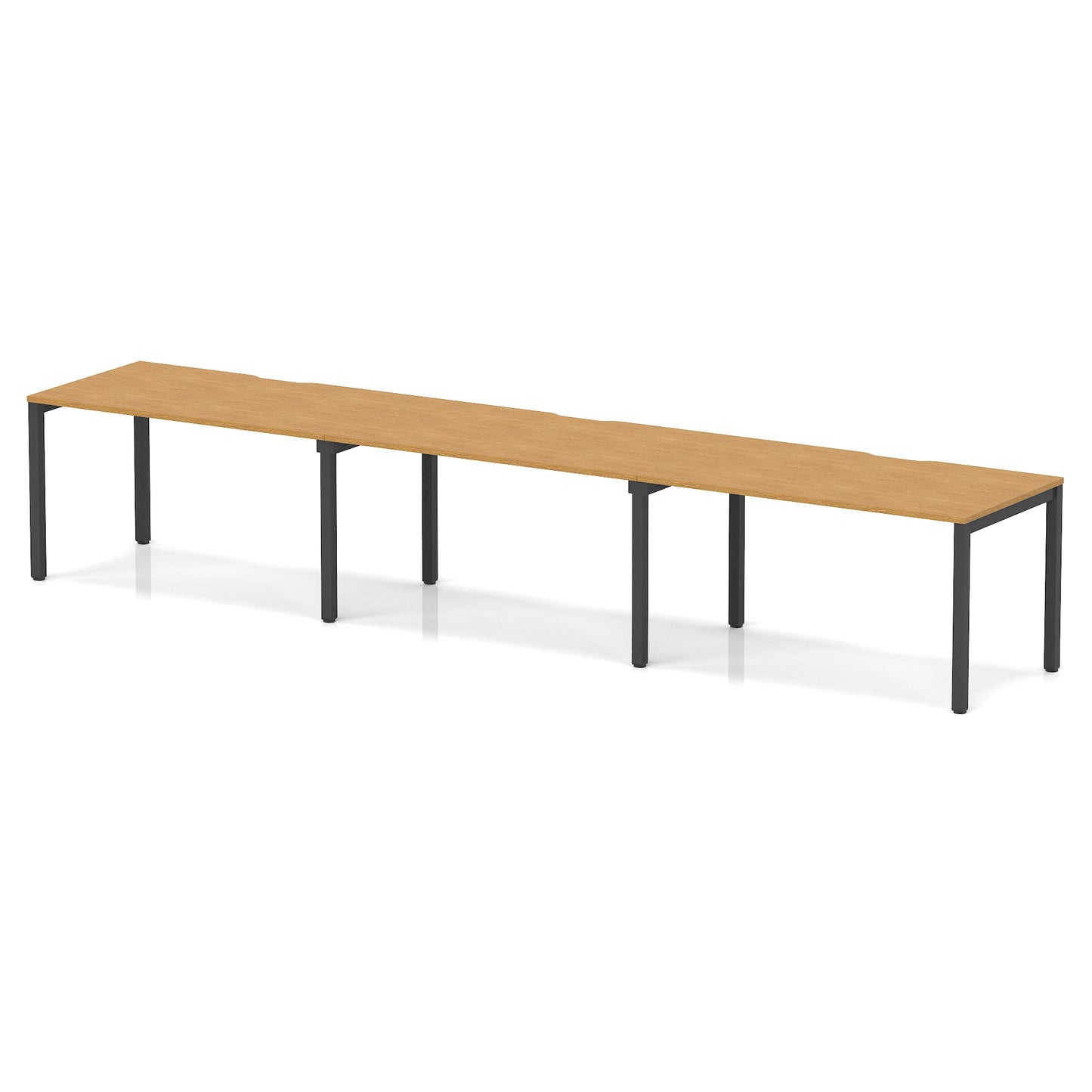 Evolve Plus Single Row Bench Desk - 3 Person