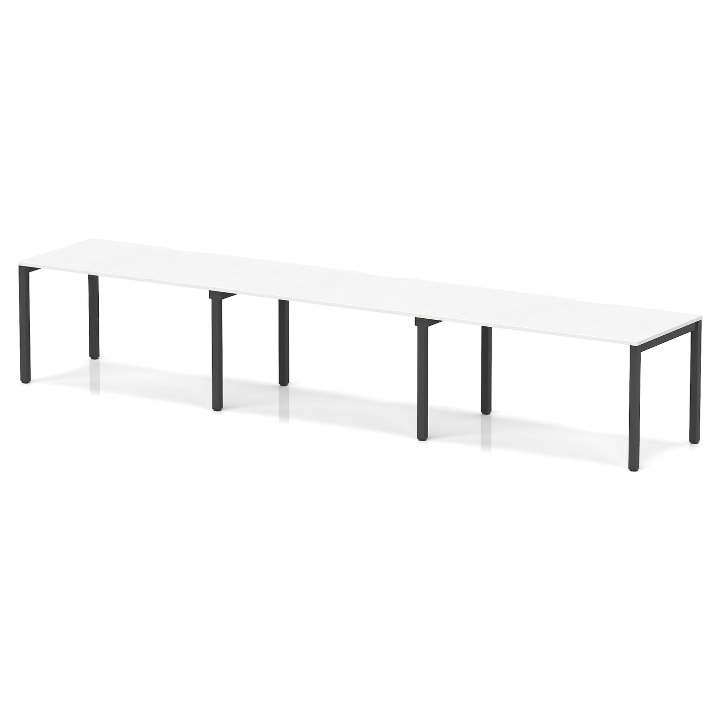 Evolve Plus Single Row Bench Desk - 3 Person