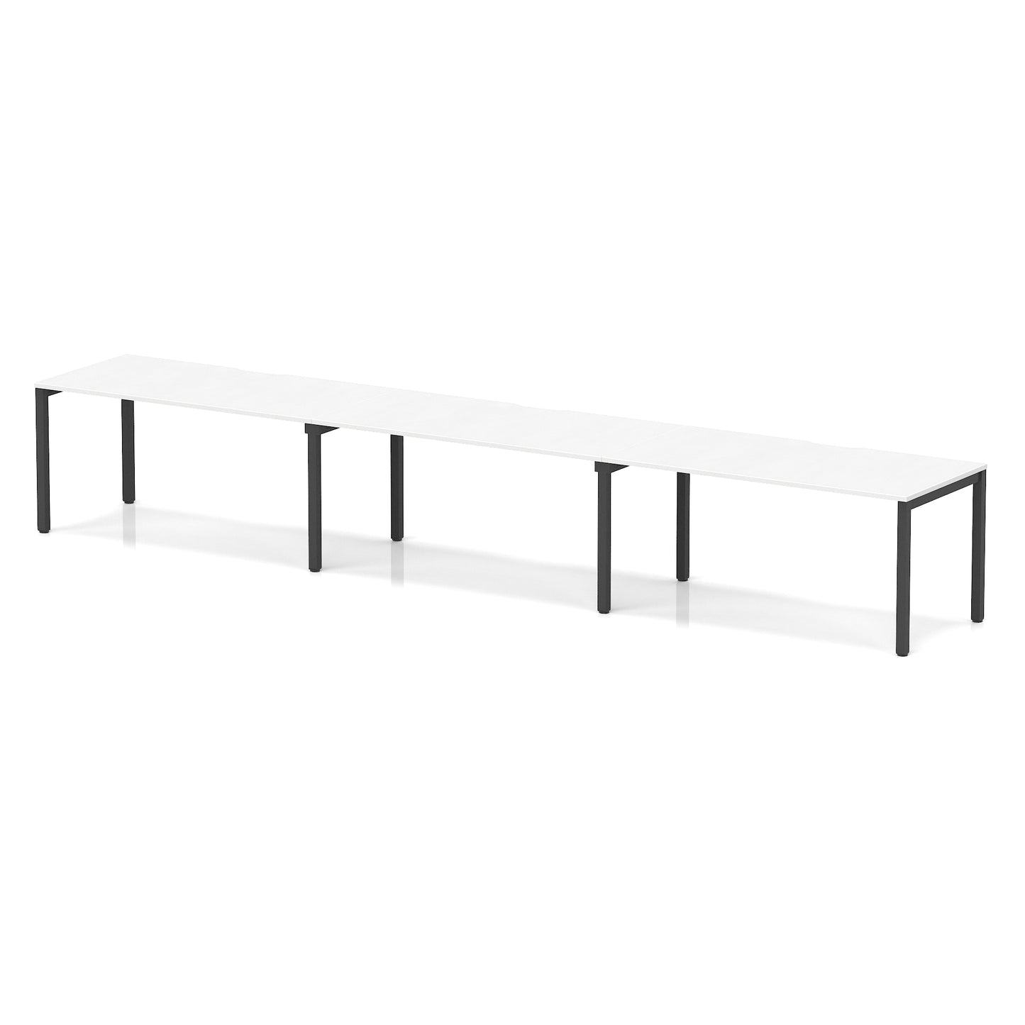 Evolve Plus Single Row Bench Desk - 3 Person
