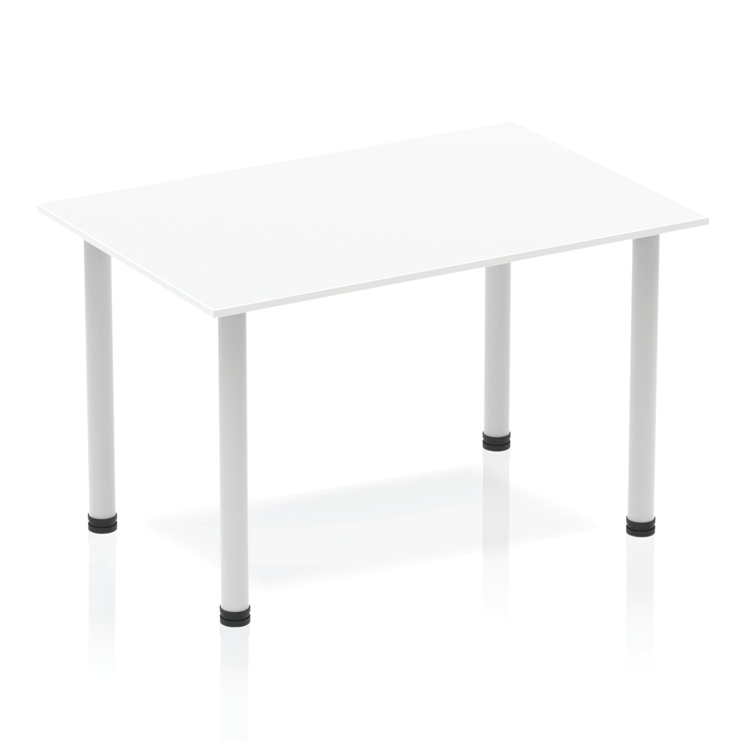 Impulse 1200mm Straight Table With Post Leg