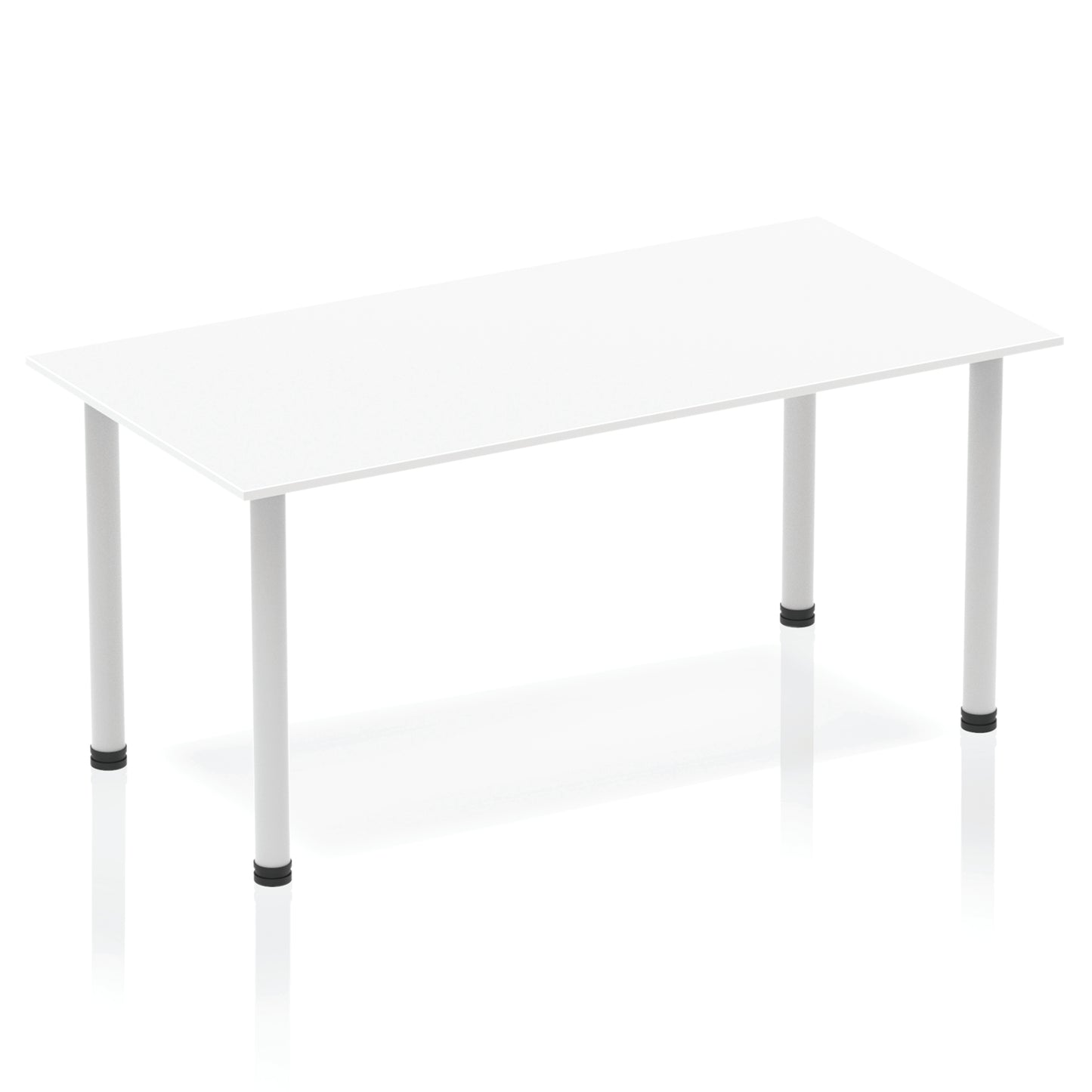 Impulse 1400mm Straight Table With Post Leg