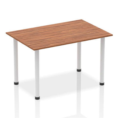 Impulse 1400mm Straight Table With Post Leg