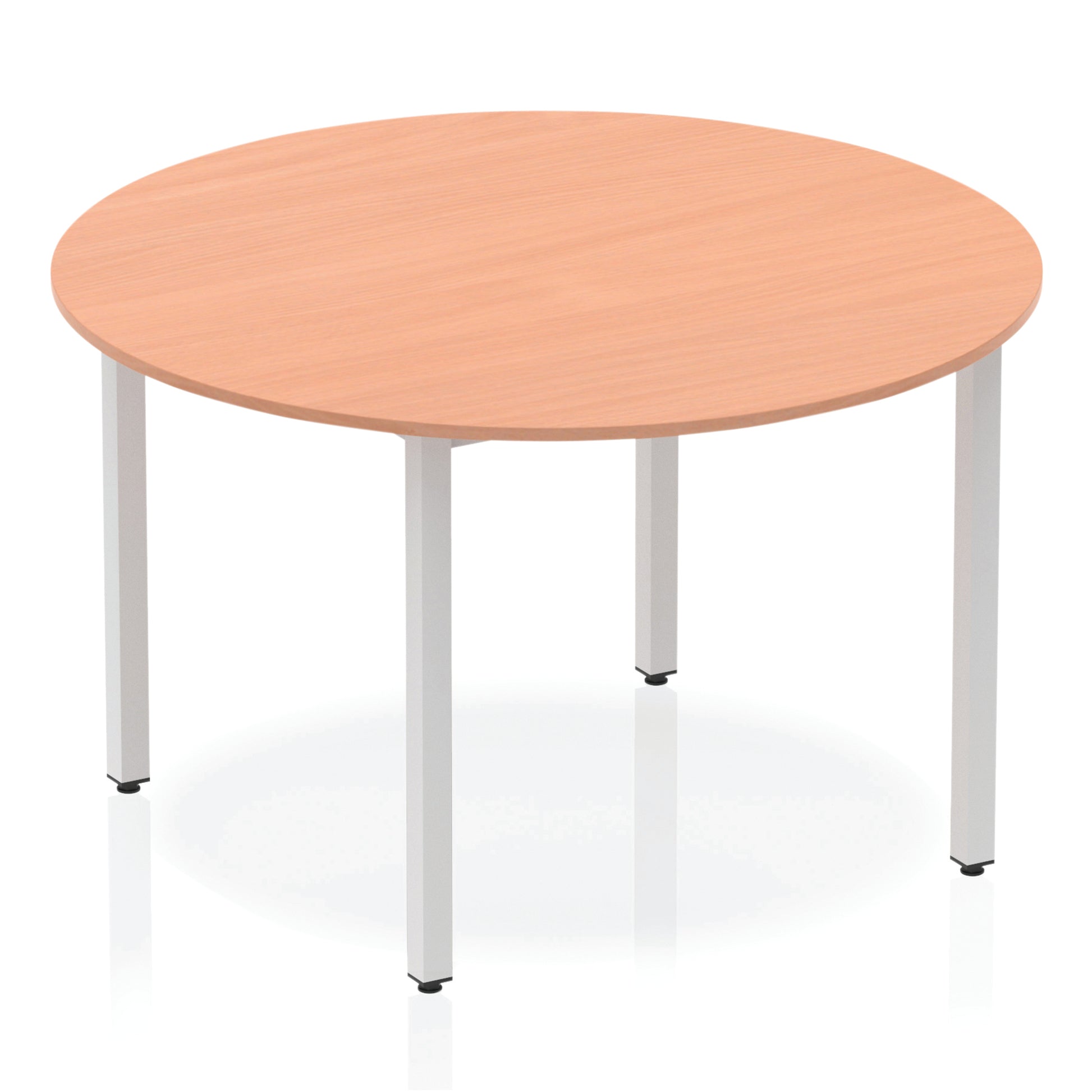 Impulse Round Table With Box Frame Leg