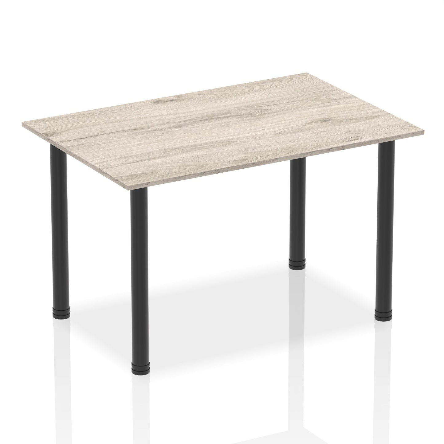 Impulse 1400mm Straight Table With Post Leg