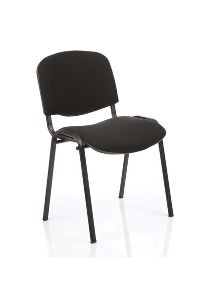 black stacking chair 