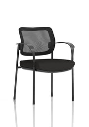 Brunswick Deluxe Medium Back Stacking Visitor Office Chair with Arms (Part 1)