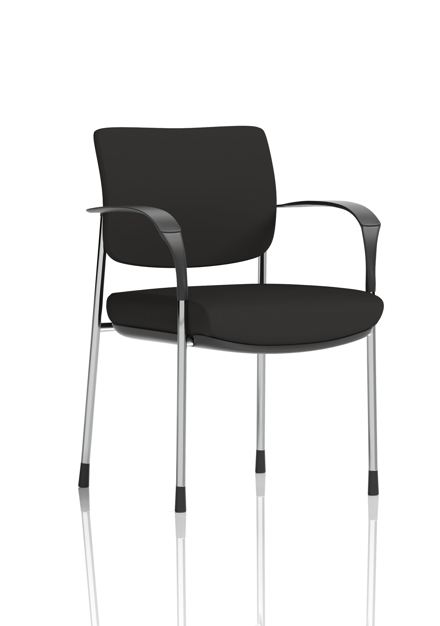 Brunswick Deluxe Medium Back Stacking Visitor Office Chair with Arms (Part 1)