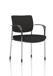 Brunswick Deluxe Medium Back Stacking Visitor Office Chair with Arms (Part 1)