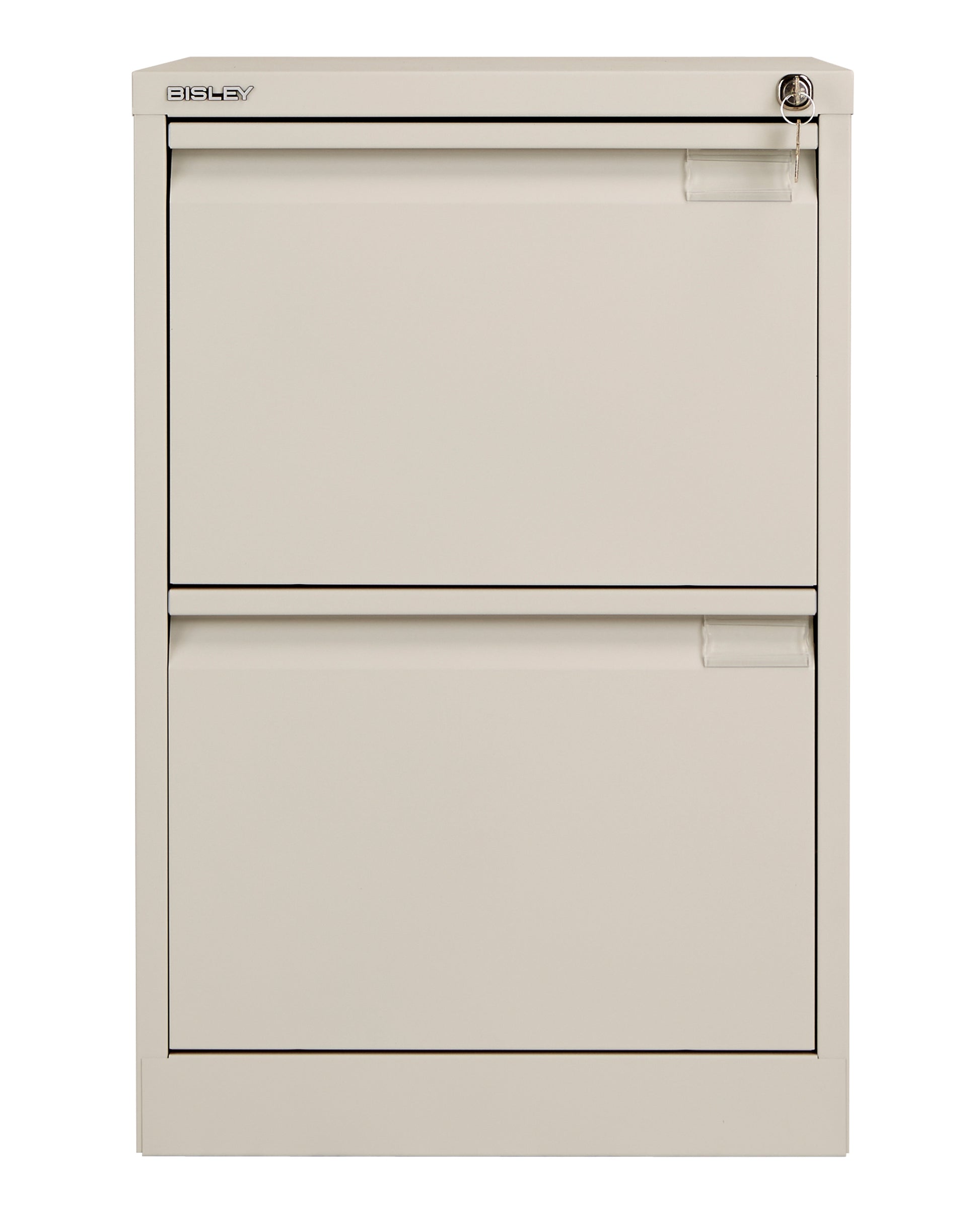 Bisley 2 Drawer Classic Steel Filing Cabinet