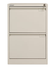Bisley 2 Drawer Classic Steel Filing Cabinet