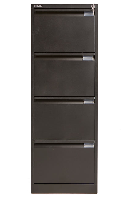 Bisley 4 Drawer Classic Steel Filing Cabinet