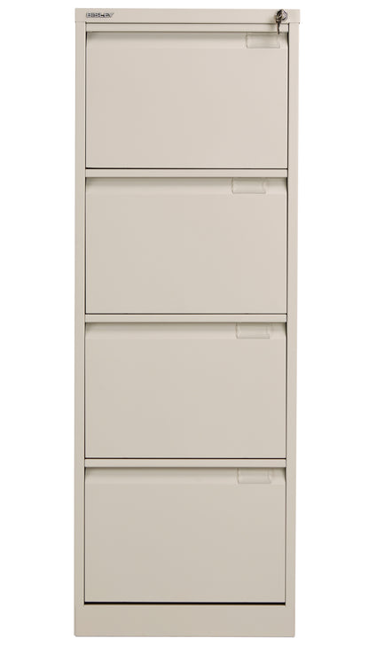 Bisley 4 Drawer Classic Steel Filing Cabinet