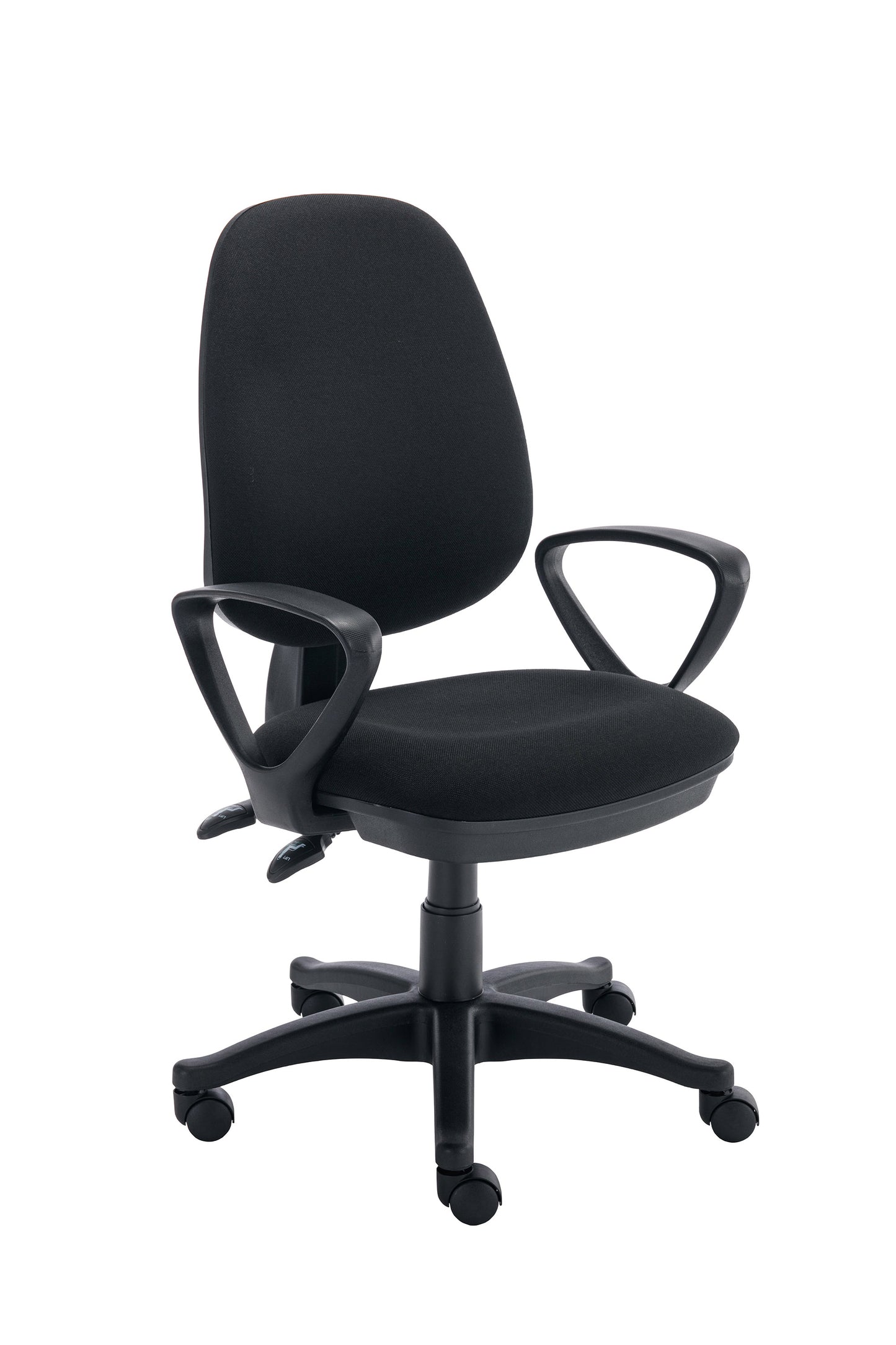 Versi Operator Chair with Fixed Arms|Black