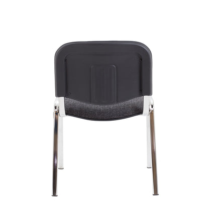 Club Chair with Chrome